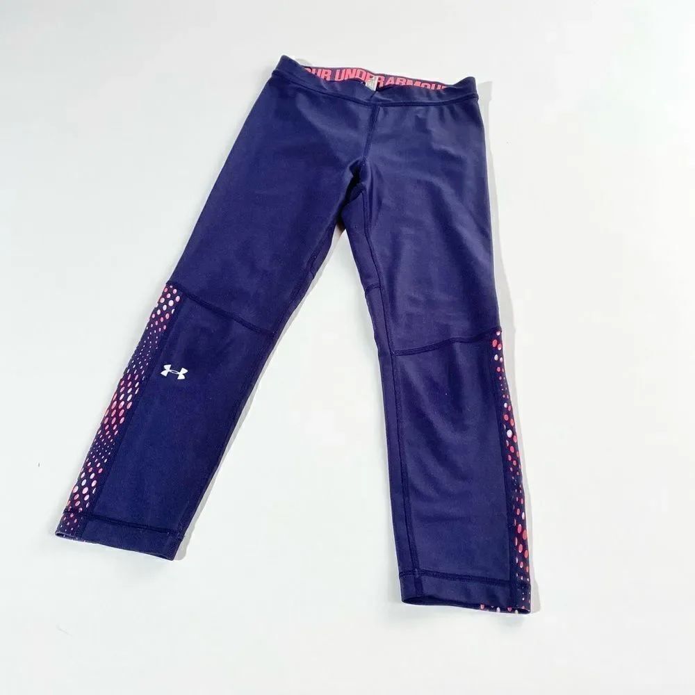 Under Armor navy compression leggings (102)